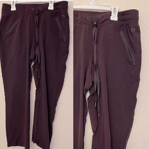 Gap fit Street To Studio hiking purple lightweight crop nylon pants S